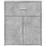  Komode 2 kom beton sive 60 x 31 x 70 cm od konstruiranog drva | shoptok.hr