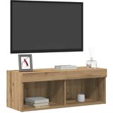  Set TV komoda hrast artisan 80 x 30 x 30 cm Konstruirano drvo | Eponuda.ba