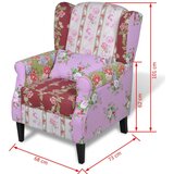 Motiv Fotelj iz tekstila motiv mozaik | Shoptok.si