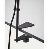 Kave Home Črna kovinska namizna svetilka s sponko (višina 51 cm) Jula – | Shoptok.si