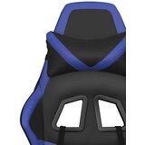  Masažni gaming stol črno in modra umetno usnje | Shoptok.si