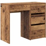  Stol s ladicama Staro drvo 90 x 37.5 x 75 cm Konstruirano drvo | Eponuda.com