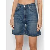 Marella Jeans kratke hlače 31410224 Modra Regular Fit