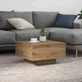  Kava Stol Umjetnički hrast 55 x 55 x 31 cm Konstruirano drvo | shoptok.hr
