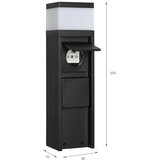  Spoljašnja lampa sa 2 utičnicama VESPER 1xG9/5W/230V IP54 30 cm crna | Eponuda.com