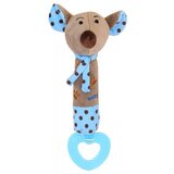 Baby Mix Plišana skviki zvečka - Blue Mouse | shoptok.hr