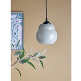 Bloomingville Siva viseča svetilka s steklenim senčilom ø 19 cm Motella – | Shoptok.si
