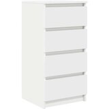 vidaXL Komoda bijela 37,5x35x76 cm od konstruiranog drva | shoptok.hr
