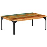 vidaXL Stolić za kavu od masivnog obnovljenog drva 100 x 60 x 35 cm Cijene