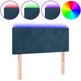  LED uzglavlje tamnoplavo 100x5x78/88 cm baršunasto | Eponuda.com
