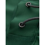Ombre Men's sweatpants joggers with contrasting stripes - dark green | shoptok.hr