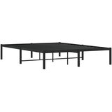 Metalni okvir za krevet crni 140x190 cm | shoptok.hr