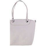 Fashion Hunters Gray roomy shoulder bag with a vanity case | shoptok.hr