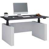 MID.YOU PISALNA MIZA kovina, leseni material antracit, črna, bela | Shoptok.si