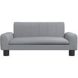  Dječja fotelja svjetlosiva 70 x 45 x 30 cm od tkanine | shoptok.hr