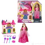 RAZNO Zamak za lutke sa lutkom CASTLE | ePonuda.com