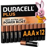 Duracell Baterije AAA Plus Power Boost 12 kosov, (5000536993) Cene
