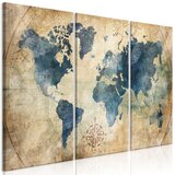  Slika - Retro Map (3 Parts) 90x60 Cijene