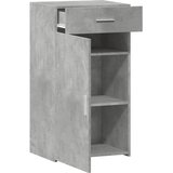  Komoda siva boja betona 50 x 42,5 x 93 cm od konstruiranog drva | shoptok.hr