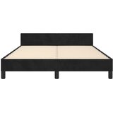  Okvir za krevet bez madraca crni 140 x 190 cm baršunasti | shoptok.hr