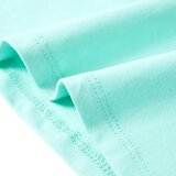 Dječja majica svijetla boja mente 128 | shoptok.hr