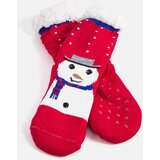 Gemre Red insulated socks with Snowman Challi | Eponuda.ba