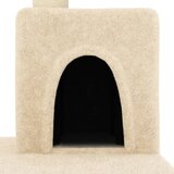  Penjalica za mačke sa stupovima za grebanje krem 123 cm | shoptok.hr
