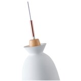  Luster na kablu SIMPLO 1xE27/15W/230V, beo, prečnik 19,5 cm | Eponuda.com