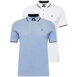 Jack & Jones Set muških majica 12191216, 2 komada, Bela i plava Cene