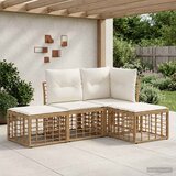  Set vanjskih sofa Prirodna Poliester | shoptok.hr