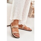 Boto Women's Sandals With Buckles Beige Brinella | Shoptok.si