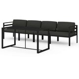  5-dijelna vrtna garnitura s jastucima aluminijska antracit | shoptok.hr