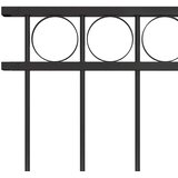  Ogradni panel ASSEN čelik 1,7x1 m Crni | Eponuda.com