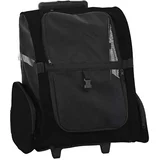 za kućne ljubimce 3-u-1 dizajn crna 48x32x(57-106) cm Oxford tkanina