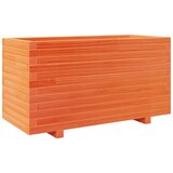  Vrtna sadilica voštano smeđe boje 90x40x49,5 cm od borovine | shoptok.hr