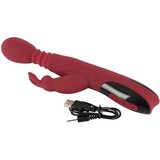 Igrače You2Toys You2Toys - Massager - vibrator za G-točko (rdeč), ki se polni, vrti z udarci in ogrevanjem (rdeč) | Shoptok.si