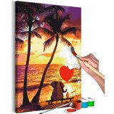 Slika za samostalno slikanje - Love and Sunset 40x60 | shoptok.hr