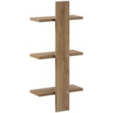  Zidna polica Hrast artisan 30 x 13.5 x 64.5 cm Prerađeno drvo | shoptok.hr