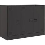  The Living Store Komoda črna 99x39x73 cm jeklo - Komoda, (21495615) | Shoptok.si