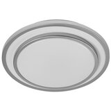 Ledvance Orbis LED okrogla stropna svetilka Berlin (16 W, Ø x V: 29,3 x 6,5 cm, Srebrna, Topla bela) | Shoptok.si