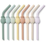 Liewood 8 dijelni set slamki od silikona carlson pineapple pale tuscany multi mix Cijene