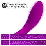 Lelo Mona Wave - vodootporni vibrator G-točke (ljubičasti) | shoptok.hr