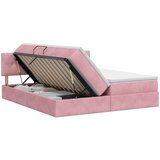  Krevet s od storage s uzglavljem 2 kom. Ružičasta 180 x 200 cm | Shoptok.si