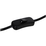 Ixia Crno-bijela stolna lampa s tekstilnim sjenilom (visina 52,5 cm) – | shoptok.hr