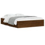  Okvir za krevet s ladicama boja hrasta 150x200 cm drveni | shoptok.hr
