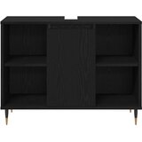 Set namještaja za kupaonicu 3 kom. Crni hrast 30 x 30 x 180 cm | Shoptok.si