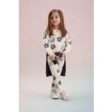 Defacto Baby Girl Floral Sweatshirt Leggings 2 Piece Set cene