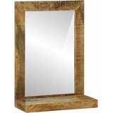  Zrcalo za kupaonicu Smeđa 50 x 22 x 70 cm Čvrsto drvo manga | shoptok.hr