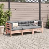  3-dijelni set vrtnih sofa s jastucima masivno drvo duglazije | shoptok.hr