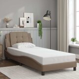  Okvir za krevet bez madraca Zadar boja cappuccina 100x200 cm umjetna koža | shoptok.hr